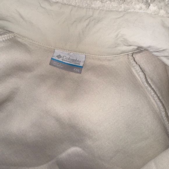 SALE Columbia Sportswear Women's Sherpa Full Zip Jacket Cream Teddy XXL - Picture 3 of 9
